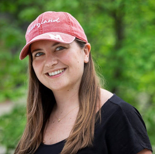 Red Maryland Script Hat