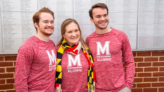 Heather Red Maryland Alumni Long-Sleeve Shirt
