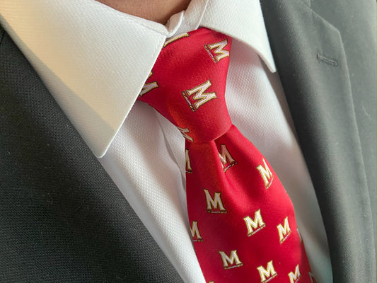 Maryland Red Tie