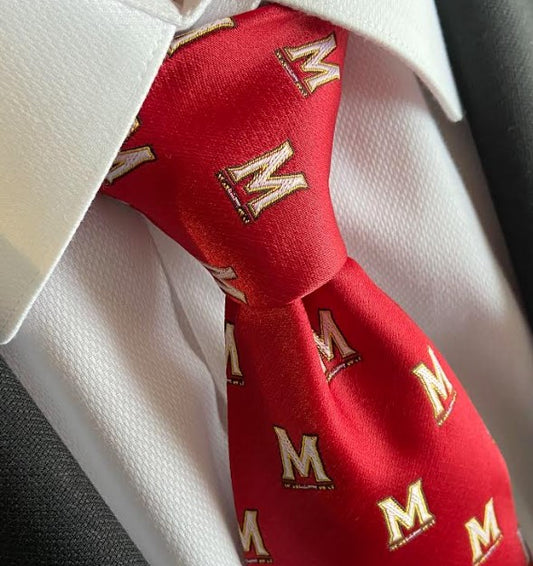 Maryland Red Tie