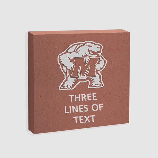 Personalized 8"x8" Clay Paver