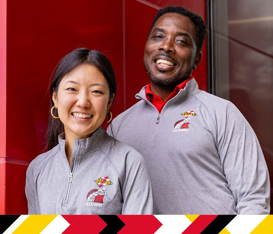 Throwback Testudo Alumni Quarter-Zip Pullover